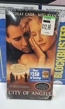  City of Angels VHS Movie w/ Nicolas Cage Meg Ryan Dennis Franz *See Pics  - $9.95