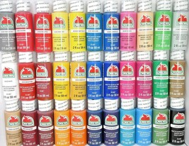 Apple Barrel Acrylic Paint Craft 2 oz Matte Pick Any Color Build Art Set - £4.43 GBP+