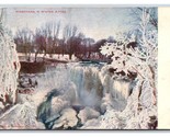 Minnehaha Falls In Winter Minneapolis Minnesota MN UNP UDB Postcard R28 - $2.92