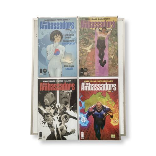 Primary image for The Ambassadors #1-6 Comic Book Lot - Millar, Cover A Set NM+ 2nd Print Variants
