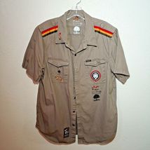 LR Geans Brown Men's Large Button-Down Long sleeve Shirt - $94.05