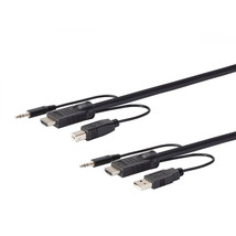 Monoprice 36646 MONOPRICE SWITCH SERIES HDMI USB 3.5MM AUDIO COMBO CABLE... - $32.17