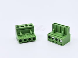 5PCS 5ESDV-04P DINKLE Pluggable Terminal Block Plug Screw 4 Pos 5.00mm 3... - $6.50