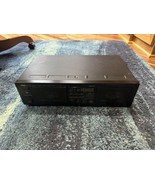 Yamaha KX-W262 Stereo Double Cassette Deck For Parts Half working - $54.16 CAD