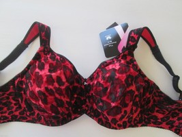 Wacoal 855167 Leopard Print Awareness Full Coverage Underwire Bra 32DDD ... - £28.60 GBP