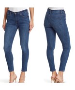Hudson Mid Cropped Skinny Jeans, Dark Wash, Size 27, NWT - $1,520.35 MXN