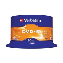 Verbatim 43548 16x DVD-R - Spindle 50 Pack  - $58.00