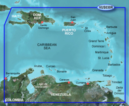 Bluechart G2 Vision HD Southeast Caribbean Map - VUS030R Micro card - $53.43