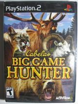Cabela&#39;s Big Game Hunter (Sony PlayStation 2, 2002) CIB Comes W/ Deer Hu... - $311.66 MXN
