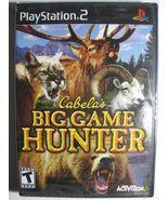 Cabela&#39;s Big Game Hunter (Sony PlayStation 2, 2002) CIB Comes W/ Deer Hu... - €14,58 EUR