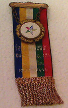 Early 20th Century Order Of The Eastern Star Named Medal With Ribbon Mas... - $20.53 CAD