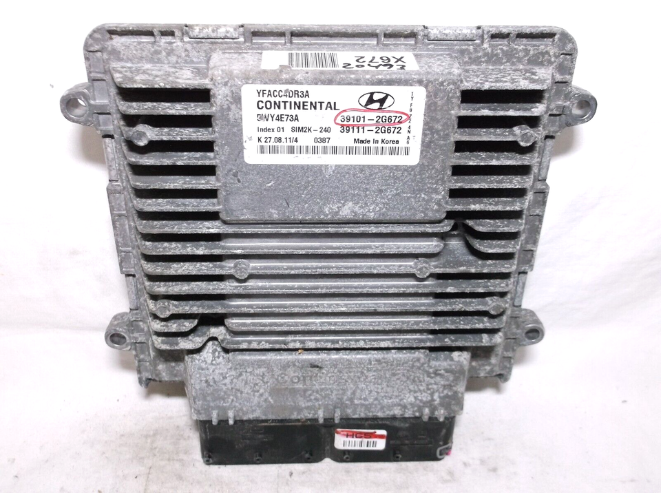 11-12-13 HYUNDAI SONATA 2.4L   /   ENGINE  COMPUTER/ ECU.ECM.PCM - $1.20