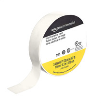 AmazonCommercial Electrical Tape 3/4-inch by 60-feet, White (10-Pack) - £12.33 GBP