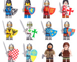 Medieval Europe Castle Knights &amp; Soliders Assortment 12pcs Minifigure Co... - $3.89+