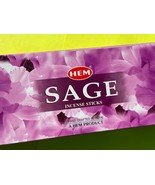 Hem incense sticks SAGE choose 20-40-80-100 - $4.08 CAD+