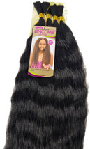 Human hair premium blend wet and wavy; Super French bulk; braiding hair;... - $18.80+