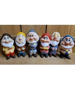 Vintage Walt Disney Productions  Lot of 6 Dwarfs Squeaky Toys Hong Kong  - $54.55 CAD