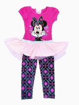 Disney Minnie Blouse and Legging 2 pc set Infant Girls - £22.32 GBP