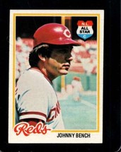 1978 Topps #700 Johnny Bench Exmt Reds Hof Nicely Centered *X102674 - £12.52 GBP