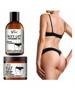 VCee Butt Lift Massage Oil &amp; Butt Lift Cream Set Lifting and Filling But... - £50.90 GBP