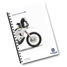 HUSQVARNA 2024 - FR 450 RALLY - OWNERS MANUAL - REPRINTED COMB BOUND - $25.14