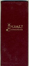 Hyatt Harborside Menu Boston Massachusetts Logan Airport  - £33.16 GBP