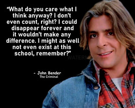 JOHN BENDER BREAKFAST CLUB MOVIE QUOTE NOT EVEN EXIST PUBLICITY PHOTO AL... - $4.95+