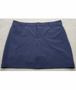 Eddie Bauer Skort Womens Size 14 Navy Lined Golf Flat Front Stretch Butt... - $430.76 MXN