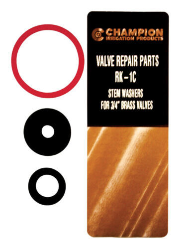 CHAMPION IRRIGATION PD RK1-C Stem Gasket Repair Kit, 3/4-Inch - $18.72