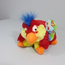 Pillow Pets Pee Wee Tropical Parrot Plush Pillow Toy Bird Nap Travel w/Tag Red - £15.35 GBP