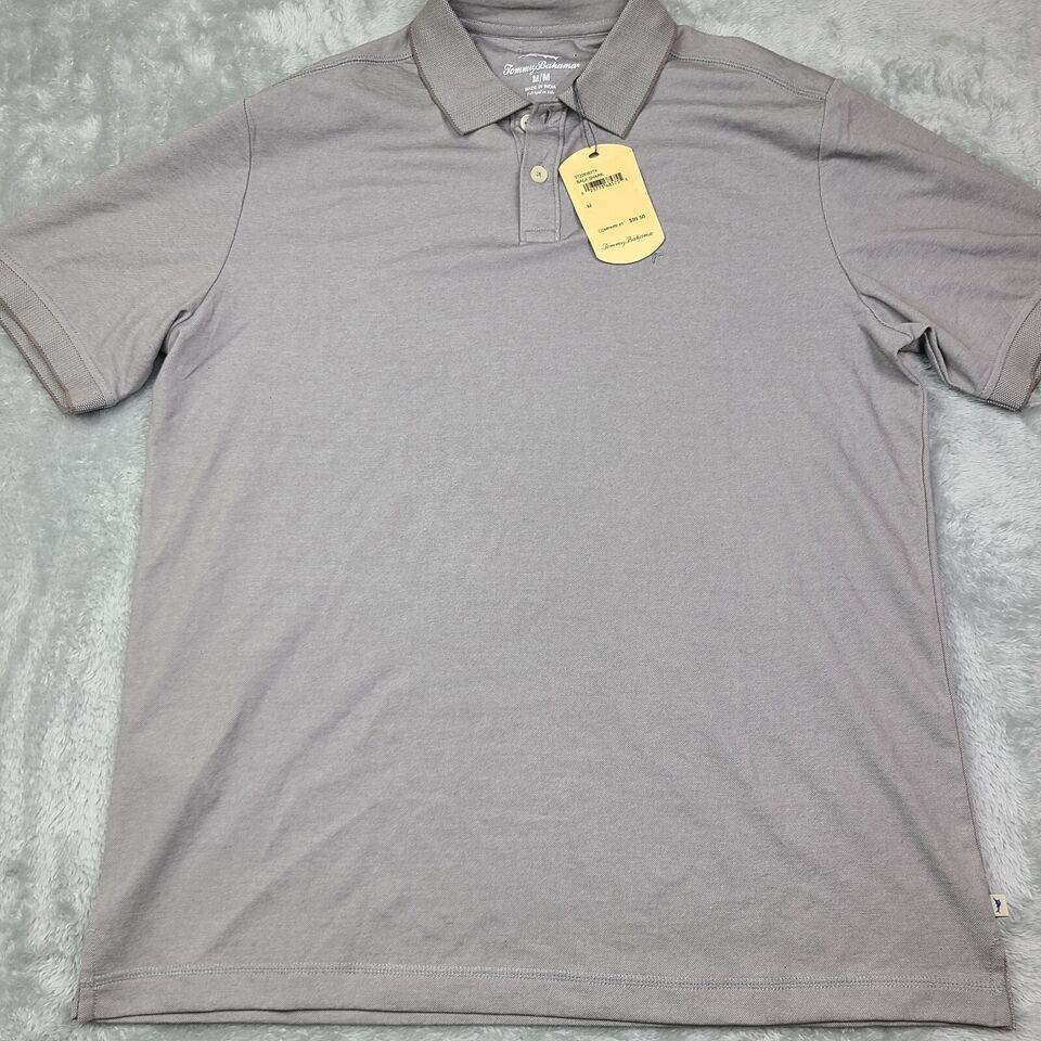 Tommy Bahama Men's Bala Shark Medium Polo Shirt MSRP $99.00 MWT