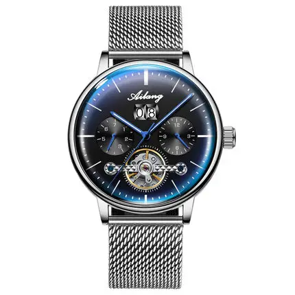 diesel watch men diver automatic mechanical gear pilot sport Skeleton steampun