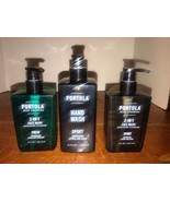 2 New Portola Mens 2 in 1 Face Wash 8 Oz &amp; 1 New Portola Hand Wash 16 Oz - $51.97 CAD