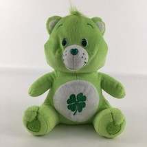 Care Bears Good Luck Bear 10&quot; Plush Stuffed Toy 4 Leaf Clover Vintage 20... - £19.79 GBP