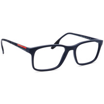 Prada Eyeglasses VPS 01L TWY-1O1 Matte Blue Square Frame Italy 54[]18 145 - £119.89 GBP