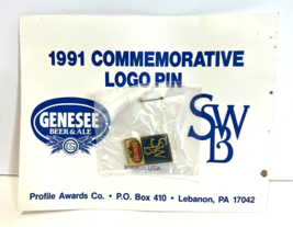Scranton Wilkes-Barre Phillies Genesee Beer &amp; Ale 1991 Commemorative Log... - £14.44 GBP