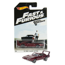 2016 HW Fast &amp; Furious 6 1:64 Die Cast Car 7/8 Maroon &#39;69 DODGE CHARGER ... - £19.53 GBP