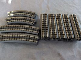Lot De 56 Rail King MTH Électrique Train O Jauge Long Court Courbé 10 IN... - $176.71