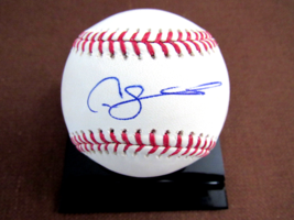 Gary Sanchez Minnesota Twins Ny Yankees Catcher Signed Auto Oml Baseball Jsa 2 - £94.95 GBP