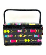 Allary Rectangle Sewing Basket with Pincushion and Organizer Tray, Multi... - $64.69 CAD