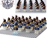 Pirates Imperial Guard Navy Bluecoat Army Lego Compatible Minifigure Bri... - $30.99