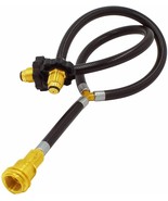 Two Way POL Inlet and QCC Exit Propane Splitter Hose Adapter 5-100lbs Cy... - $44.53
