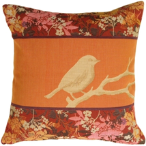Chickadee Song Bird Pillow, Complete with Pillow Insert - $41.95