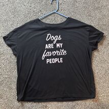 Joyspun T-Shirt Women&#39;s XL “Dogs Are My Favorite People” Graphic Novelty... - €7,70 EUR
