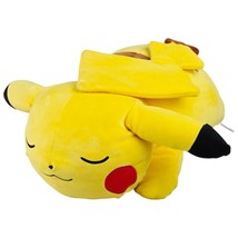Nintendo Pokemon Sleeping Pikachu 18&quot; Plush - 2023 Jazwares READ** - $318.37 MXN