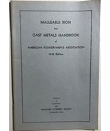 MALLEABLE IRON (1940) Foundrymen&#39;s Association 60-page illustrated booklet - $13.56 CAD