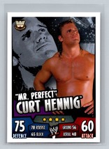 Mr. Perfect Curt Hennig #161 2011 Topps Slam Attax WWE Rumble - £1.56 GBP