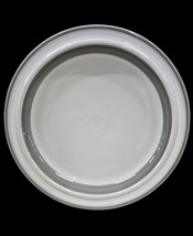 Arabia Finland Salla 13 Inch Round Chop Plate Serving Platter White Gray... - $79.15