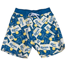 Corona Extra Scattered Labels Board Shorts Multi-Color - £35.84 GBP
