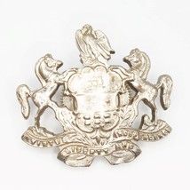 Pennsylvania Crest Pin Virtue Liberty Independence Vintage Silver Tone - $14.84